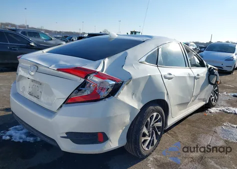 2018 Honda Civic Ex z USA, uszkodzony, nr VIN 2HGFC2F73JH507541